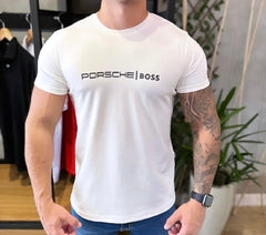 Kit Camisetas Masculina BOSS & Porsche (LANÇAMENTO)