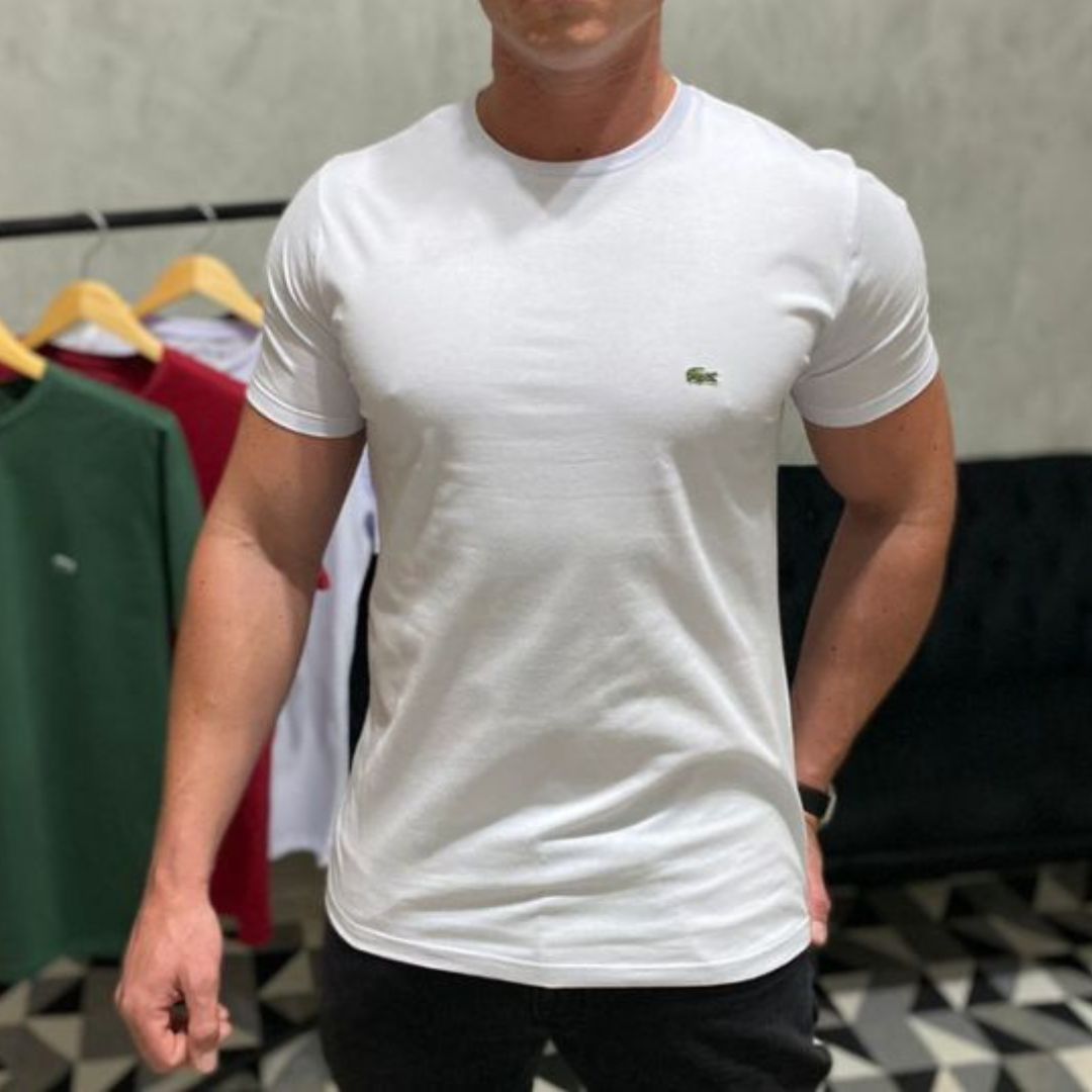 Kit Com 5 Camisetas Lacoste