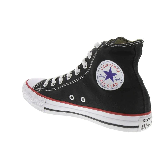 Combo 2 pares All Star Cano Alto PRETO+VERMELHO